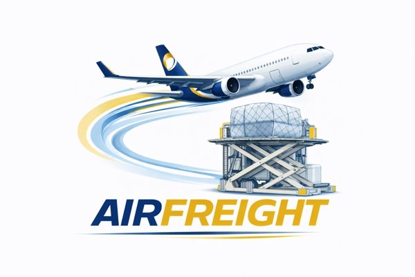 Cargo aircraft loading palletized freight representing Global Couriers Group airfreight logistics services